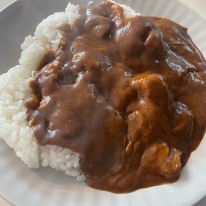 牛ひれ肉のカレー